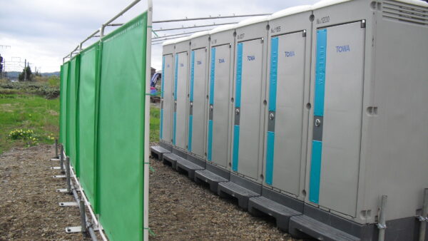 イベント　トイレ設置